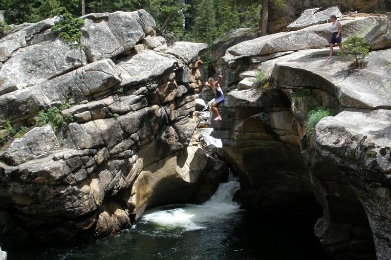 Swim in Devil’s Punch Bowl, Aspen, Colorado Bucket List Dream from