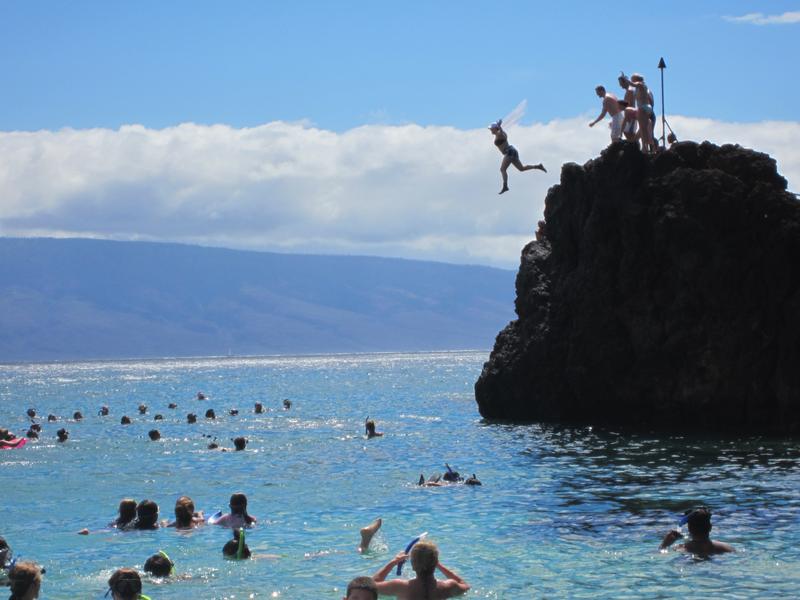 Cliff Jump Black Rock, Maui, Hawaii Bucket List Dream from TripBucket